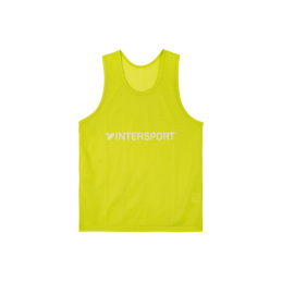 CHASUBLE INTERSPORT JAUNE FLUO